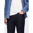 thumbnail image 4 of Jeans GAP para hombre, corte recto, mezclilla, lavada, color índigo, 28 x 32, 4 of 5