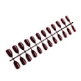 thumbnail image 2 of Juego de 24 Piezas de Uñas Postizas Soidarity Accesorio de Moda para Mujer Café Oscuro, 2 of 5