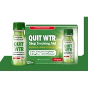 Quit WTR,Original,Nicotine-Free Smoking Cessation Detox Drink,12pk