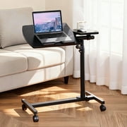 Zimtown Angle & Height Adjustable Laptop Desk Sofa Side Bed Notebook Table Stand Rolling