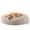 Brown, variant on Dog & Cat Bed for Indoor Cats, 20in Calming Donut Bed for Puppy and Kitten, Washable Round Fluffy Pet Bed for Small Medium Dogs and Cats (Light Grey)