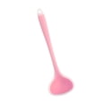 thumbnail image 2 of Inteprter Cuchara sopera de silicona translúcida, 1 Uds., cuchara sopera resistente al frío y al frío, utensilios de cocina Cocina y Comedor Rosa claro Inteprter HA001868-01, 2 of 6