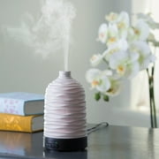 Airome 100 mL Ultrasonic Essential Oil Diffuser, White Harmony