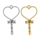 thumbnail image 2 of Hallazgos de joyería para hacer uno mismo, colgante con forma de llave hueca dorada, dijes con forma de llave, calidad superior, 2 of 9