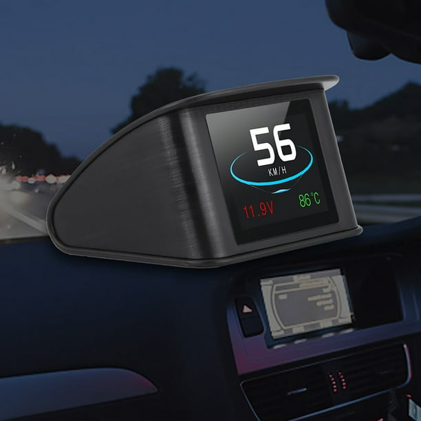 Pantalla de advertencia de exceso de velocidad Bling Bling P10 HUD universal para automóvil