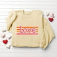thumbnail image 2 of KIHOUT Fashion Sweatshirt for Women Valentine's Day Women's Casual Printed Thin Sweater Long Sleeve Round Neck Shirt Tops, 2 of 9