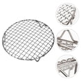 thumbnail image 2 of MasteelfCA Stainless Steel Barbecue Grill Wire Mesh Multi-Purpose BBQ Grid Cooking Rack, 2 of 7