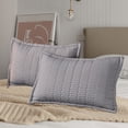 thumbnail image 5 of Yarn Brushed Quilted Quilted Pillowcase 48x74cm Pillow Core Protective Cover Is Non-slip Machine Washable Dirt-proof And Soft And, Dark gray, 5 of 7