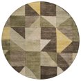 thumbnail image 2 of Addison Rugs Chantille Indoor/Outdoor Transitional Geometric Fern Machine Washable Round Rug, 8' x 8', 2 of 8