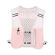 thumbnail image 4 of Chaleco de running Pack de 2 L con cinturilla ajustable, bolsa deportiva para exteriores para mujeres y hombres rosa, 4 of 8