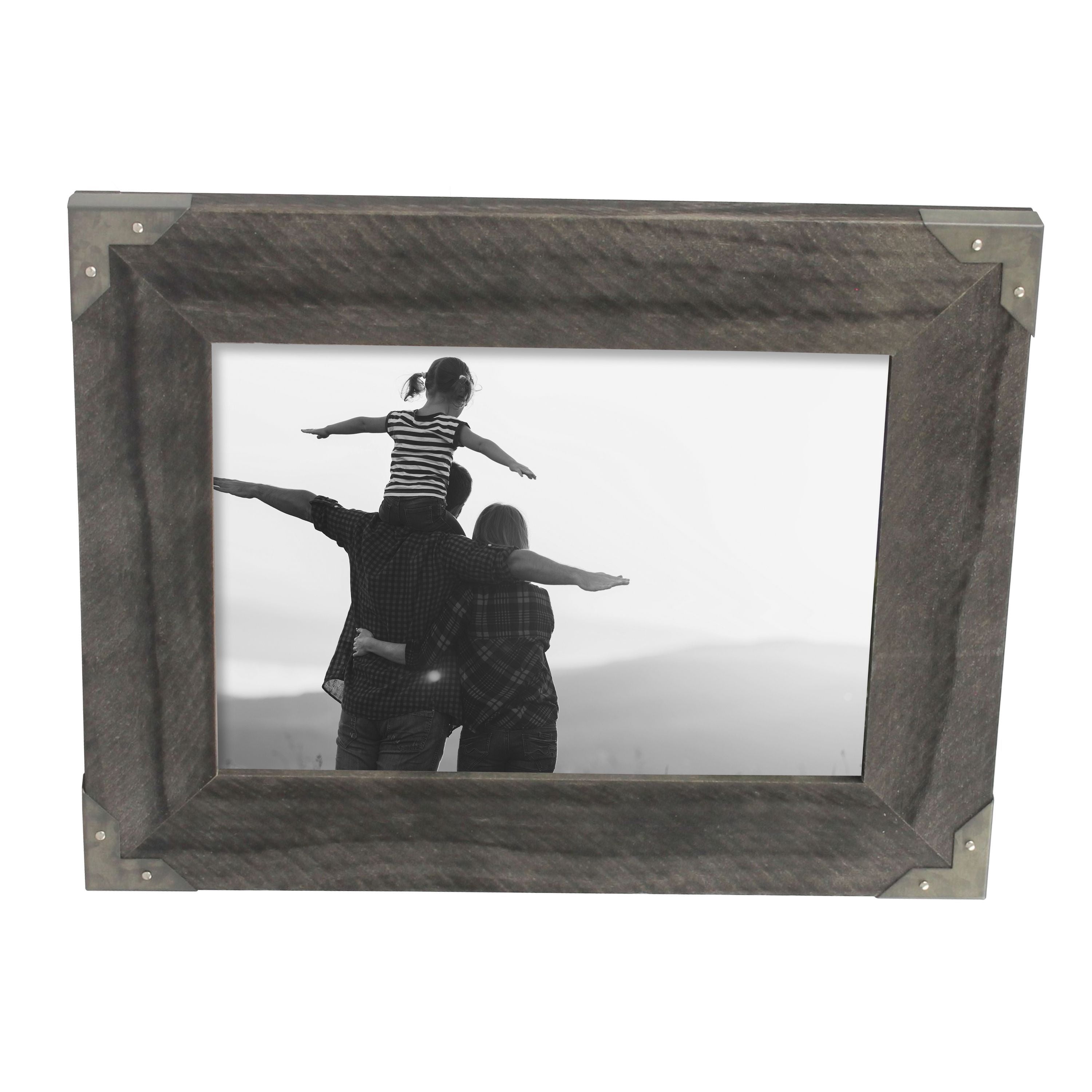Better Homes & Gardens 5" x 7" Rectangle Wood Tabletop Single Picture Frame, Brown