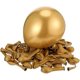 thumbnail image 1 of 100 Pieces 5 Inch Gold Metallic Balloons Decorative Latex Balloons For Birthday Wedding, 1 of 5