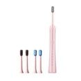 thumbnail image 2 of COM1950s Rechargeable Electric Toothbrush with 6 Cleaning Modes & 5 Replacement Heads, Soft Bristles for Sensitive Teeth, Ipx7 Waterproof, 60-Day Battery, 7.7-Inch Travel-Friendly Design for Adult, 2 of 6