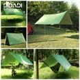thumbnail image 6 of DiDaDi Green 210T Polyester 10 Ft x 10 Ft, 1.76 Pound Thickness Tarp, 6 of 6