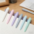 thumbnail image 4 of Multicolor Gel Pens, 4-in-1 Colored Retractable Pens 0.5mm Medium Fine Point, Ballpoint Gift Pens for Planner Journaling Note Taking, Smooth Writing, Soft Grip, for Home Office, Assorted Ink, 6-Count, 4 of 9