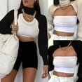 thumbnail image 6 of ZPAQI Women Lantern Long Sleeve Sweater Sexy Hollow Out Turtleneck Solid Color Crop Top Ribbed Knitted Loose Pullover Shrug Cover Up Streetwear, 6 of 21