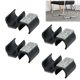 thumbnail image 5 of 10Pieces Multipurpose Cantilevers Chair Floor Protectors with Thick Felt Pad for Silents and Smooth Chair Movement 19mm, 5 of 5