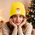 thumbnail image 2 of Wioihee Embroidered Knit Cuffed Beanie for Men Women Tactical Winter Warm Hat, 2 of 6