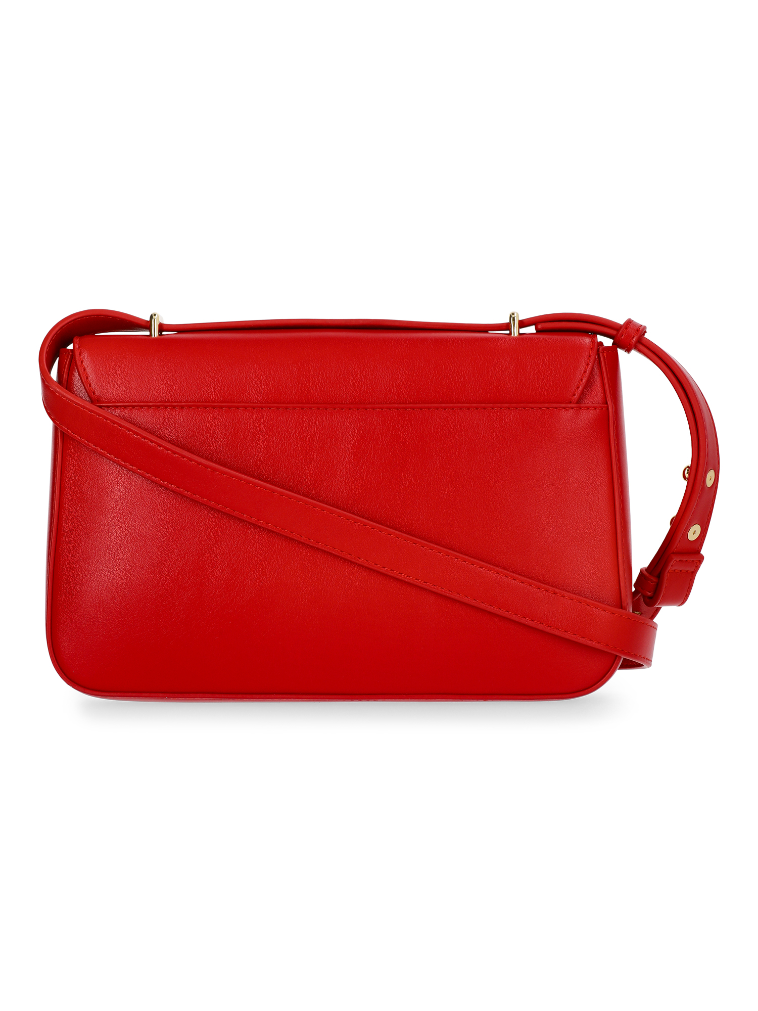 Bolso de mano cruzado de mujer Seraphina de piel sintética, rojo 2
