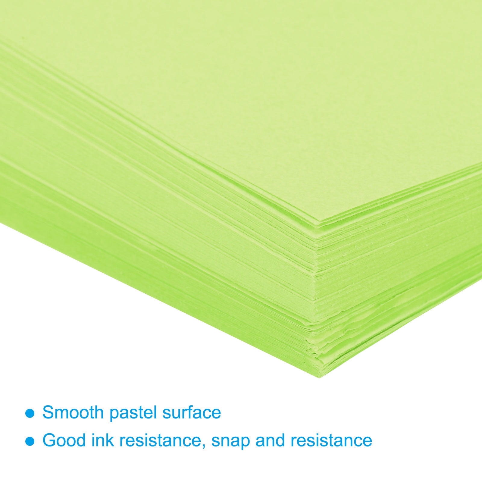 125 Sheets A4 Colored Print Copy Paper 8.5" x 11" Origami Paper Printer Paper 75gsm for Printing, Bright Green
