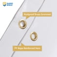 thumbnail image 4 of Tarp GUARD SHIELD, 6 x 9 m, blanco, 20 mm, impermeable, resistente, 4 of 8