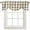 Brown, variant on Fsddascl Black White Plaid Tie Up Valance Curtains for Windows, Kitchen Curtains Window Treatments, Spring Farmhouse Buffalo Checkered Short Window Shades Valances for Bedroom Bathroom Cafe 42"x12"