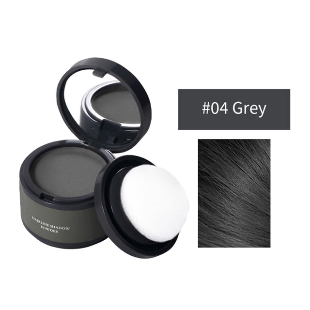 Hairline Grooming Shadow Powder Retouching Filling Forehead Hairline Reissue Multi Color,Gray Hair Dye