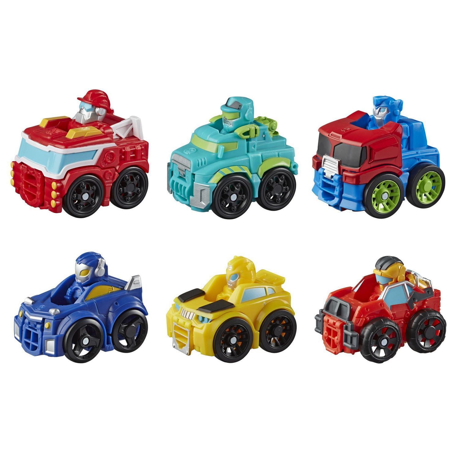 Transformers Rescue Bots Academy - Jouet Mini-bolides robots convertibles