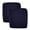 Blue, variant on Waterproof Patio Seat Cushion Covers Set of 2 Washable Replacement Slipcovers, Outdoor Furniture Chair Pillow Covers with Ties for Sectional Sofa Wicker Garden Deep Seat Cushions 24x24 Inch
