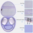 thumbnail image 4 of Funda rígida para auriculares AirPods Max Fintie, color lila, mármol, 4 of 7