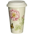 thumbnail image 2 of Lenox Butterfly Meadow Thermal Travel Mug, Double-wall Porcelain, 10 oz., 2 of 3