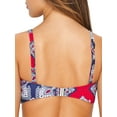 thumbnail image 2 of Seafolly Womens Bandana Bay Bandeau Bikini Top DD-Cups Style-31139DD-645, 2 of 3