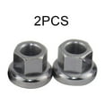 thumbnail image 1 of 1 Pair Bike Track Hub Axle Nut Fixed Gear for Bolt Screw Fastener Washer M10, 1 of 1