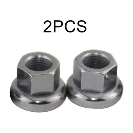 

1 Pair Bike Track Hub Axle Nut Fixed Gear for Bolt Screw Fastener Washer M10