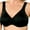 Black, variant on The Amazing Classique 768 Post Mastectomy Underwire Fashion Seamless Bra 34D White