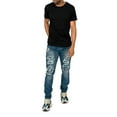 thumbnail image 5 of Victorious Men's Distressed Rip and Repair Denim Jeans DL1119 - Indigo - 42/32, 5 of 5