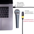 thumbnail image 3 of USB C to XLR Female Cable Type Male 3 Pin Microphone Connector Computer Audio Data 2 Meters, 3 of 5