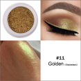 thumbnail image 2 of Paleta de maquillaje Camaleón de Metal, sombra de ojos dorada, pigmento brillante, un solo Color, diamante, 2 of 4