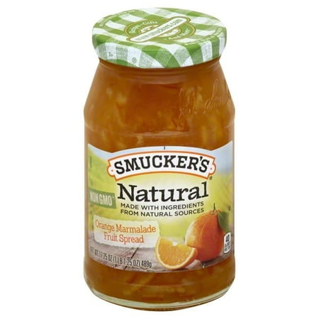 Smucker's Natural Orange Marmalade Fruit Spread, 12.75-Ounce Jar