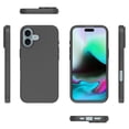 thumbnail image 5 of CoverON For Apple iPhone 16 Plus / iPhone 16+ Case, Flexible Slim Lightweight TPU Minimal Phone Cover, Black, 5 of 8