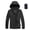 Black, variant on Raincoat for Women Lightweight Rain Suits for Women Waterproof Packable Outdoor Hooded Windbreaker Poncho Rain