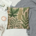thumbnail image 2 of COMIO  Throw Pillow Cover Green Leaf Floral in Vintage Style Leaves and Herbs Botanical Boxwood Seeded Eucalyptus Fern Decorative Throw Pillow Cushion Case Pillowcase, 2 of 5