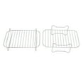 thumbnail image 3 of Fryer Rack Stainless Steel Skewer Rack Fryer Steaming Rack with Anti Scalding Clip Skewer for FOOD 8QT,Fryer Rack with Skewer,Fryer Steaming Rack, 3 of 5