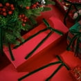 thumbnail image 3 of Dalrosia 24PCS Velvet Christmas Bows - Vintage Rustic Ribbon Bows for Wreaths, Garlands, Gifts, and Home Decor - Perfect for Christmas, Weddings, Indoor & Outdoor 5 x 7 Inch, 3 of 5
