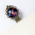 thumbnail image 5 of Galactic Planet Copper-Colored Lace Bookmarks Set of 2 - Stainless Steel Reading Accessories for Book Lovers, 5 of 5