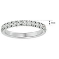 thumbnail image 5 of SuperJeweler 1/2 Carat Diamond Wedding Band In 14 Karat White Gold For Women, 5 of 6