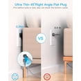 thumbnail image 2 of Cable largo Power Strip HANYCONY de 3 m con 8 salidas y 4 puertos USB, 2 of 7