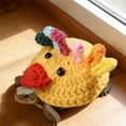 thumbnail image 4 of Hioecau Knitted Turtle Sweater Tortoise Shell Chick Costume Handmade Chicken Warm Outfit with Adjustable Strap for Tortoise Turtle Photo Prop Party Costume, 4 of 7