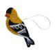 thumbnail image 4 of Adorno de pájaro de fieltro para fotos, colgante para árbol de Navidad amarillo negro, 4 of 9