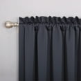 thumbnail image 2 of Heavyweight Velvet Curtains, Light Filtering Thermal Insulated Drapes, Rod Pocket Drapes for Living Room Bedroom & Home Office, 2 Panels, 2 of 5